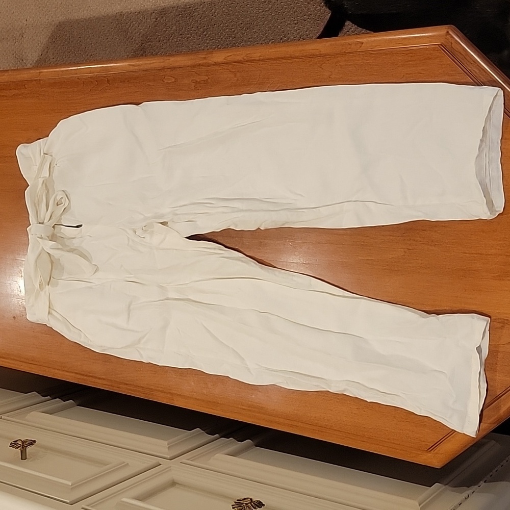 Linen Paperbag Style Capris
